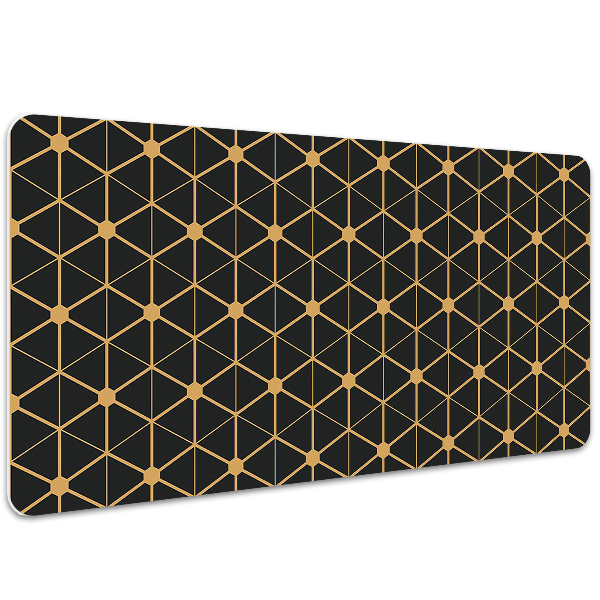 Schreibtisch Unterlegmatte Hexagonal