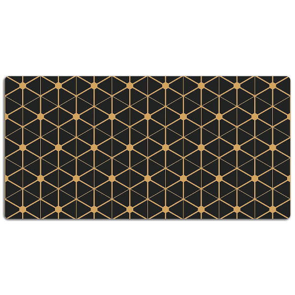 Schreibtisch Unterlegmatte Hexagonal