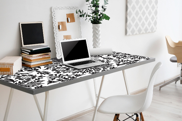 Büro-Schreibtischmatte Blumenmuster