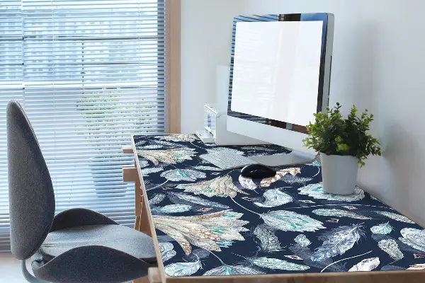 Schreibtisch Unterlegmatte Boho-Muster