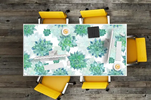 PVC Schreibtischmatte Sukkulente