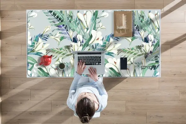 Büro-Schreibtischmatte Krokus