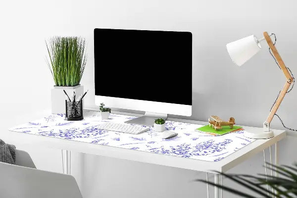 Schreibtischunterlage Aquarell-Lavendel.