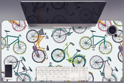 PVC Schreibtischmatte Städtische Fahrräder
