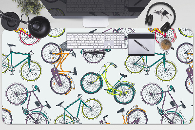 PVC Schreibtischmatte Städtische Fahrräder