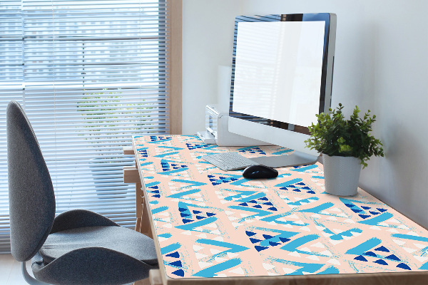 PVC Schreibtischmatte Dreieckmuster