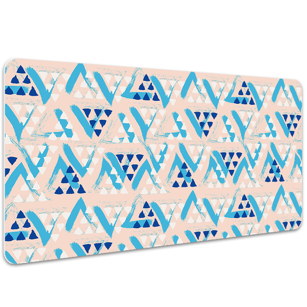 PVC Schreibtischmatte Dreieckmuster