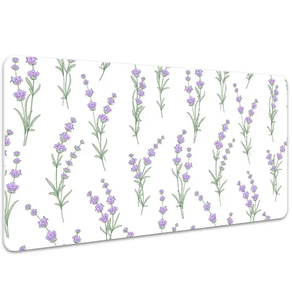 Büro-Schreibtischmatte Lavendelblumen