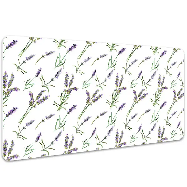 Schreibtischunterlage Lavendelblumen