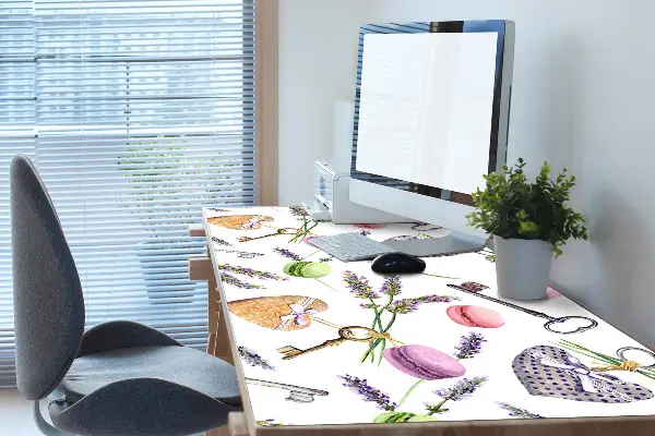 Büro-Schreibtischmatte Alte Retro-Tasten