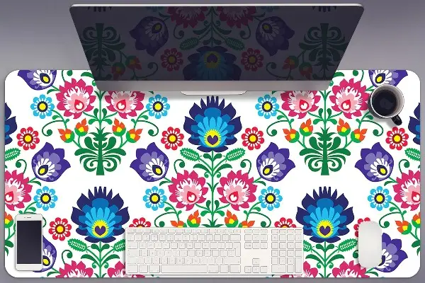 Büro-Schreibtischmatte Volksmuster