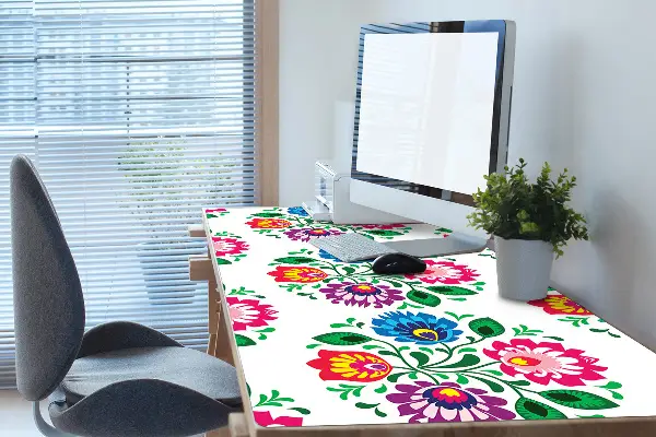 Schreibtischunterlage Blumenstilblumen