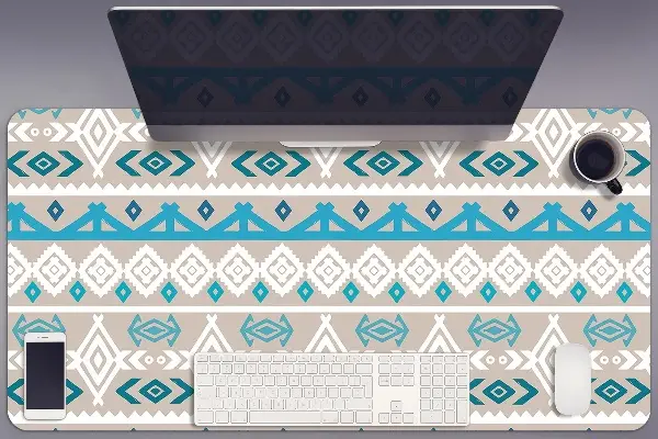 Schreibtischunterlage Tribal Art.