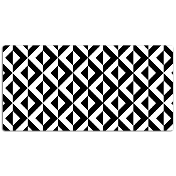 Büro-Schreibtischmatte Geometrische Illusion.