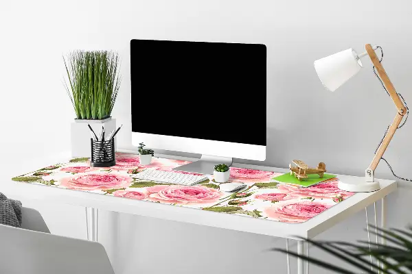 Büro-Schreibtischmatte Schöne Rosen