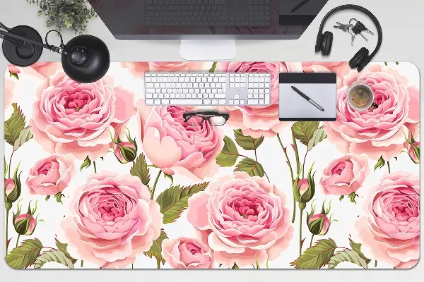 Büro-Schreibtischmatte Schöne Rosen