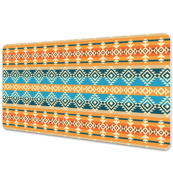 Schreibtisch Unterlegmatte Navajo-Stil-Muster.