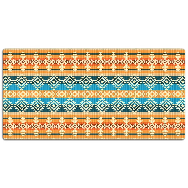 Schreibtisch Unterlegmatte Navajo-Stil-Muster.
