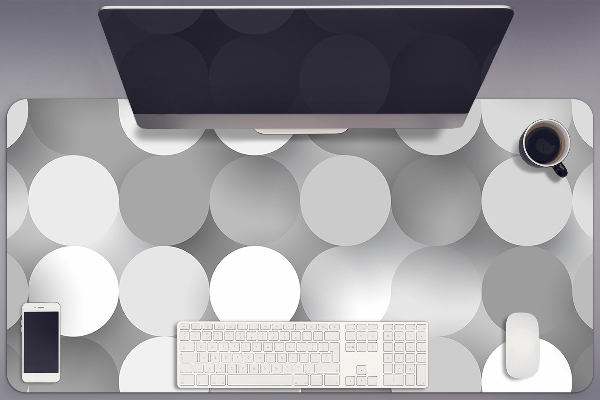 Büro-Schreibtischmatte Flachräder