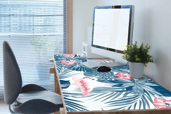 Büro-Schreibtischmatte Tropische Vögel