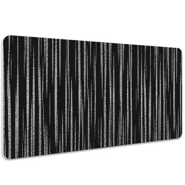 Büro-Schreibtischmatte Schwarzes Design