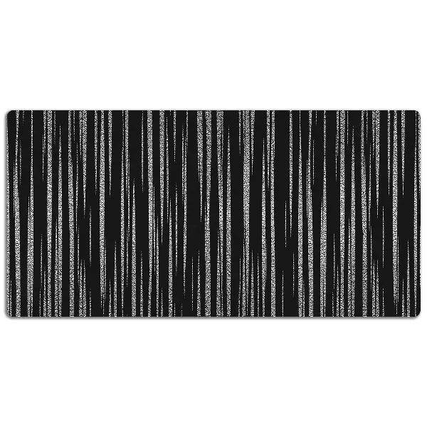 Büro-Schreibtischmatte Schwarzes Design