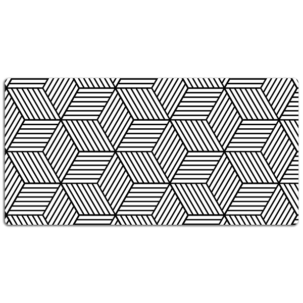 PVC Schreibtischmatte Geometrische Würfel