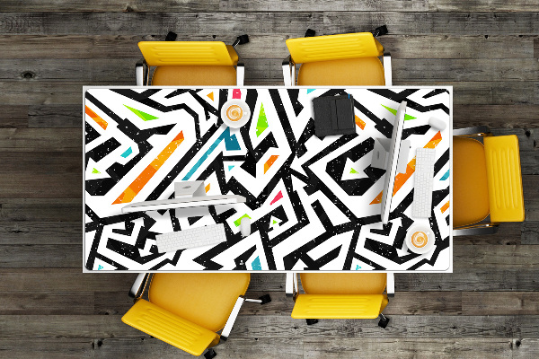 Büro-Schreibtischmatte Graffiti