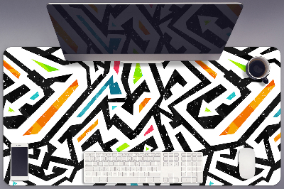Büro-Schreibtischmatte Graffiti