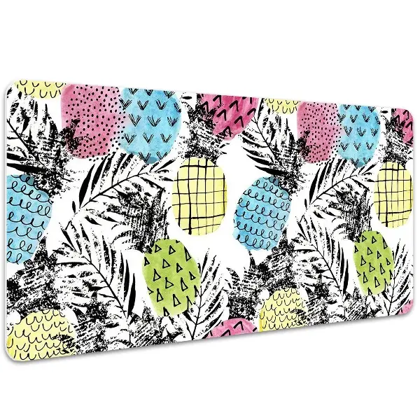Schreibtisch Unterlegmatte Bunte Ananas