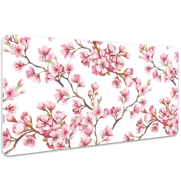 Büro-Schreibtischmatte Kirschblüten