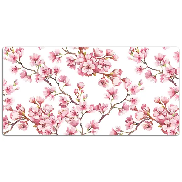 Büro-Schreibtischmatte Kirschblüten