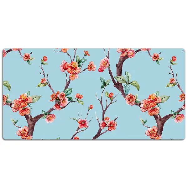 Büro-Schreibtischmatte Blühender Baum