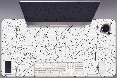 PVC Schreibtischmatte Einfache Dreiecke