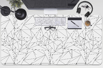 PVC Schreibtischmatte Einfache Dreiecke