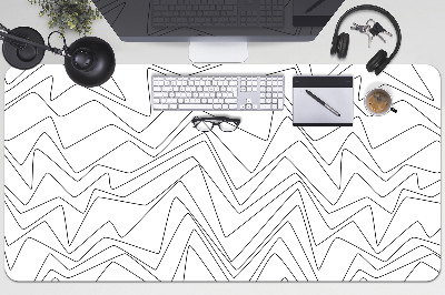 Büro-Schreibtischmatte Unregelmäßige Linien