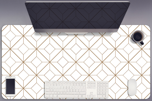 PVC Schreibtischmatte Geometrische Romanen