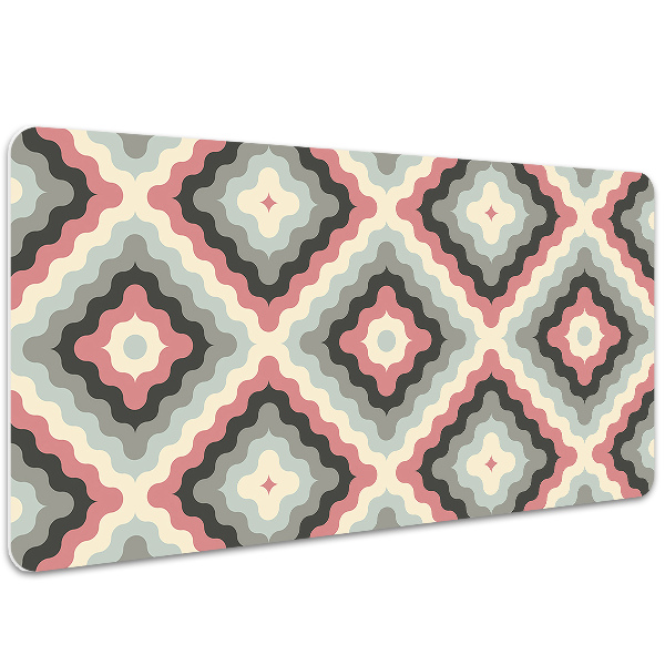 PVC Schreibtischmatte Retro-Illusion.