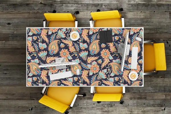 Büro-Schreibtischmatte Paisley