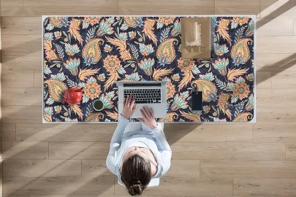 Büro-Schreibtischmatte Paisley