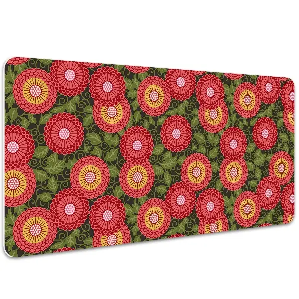 Schreibtischunterlage Geometrische Blumen