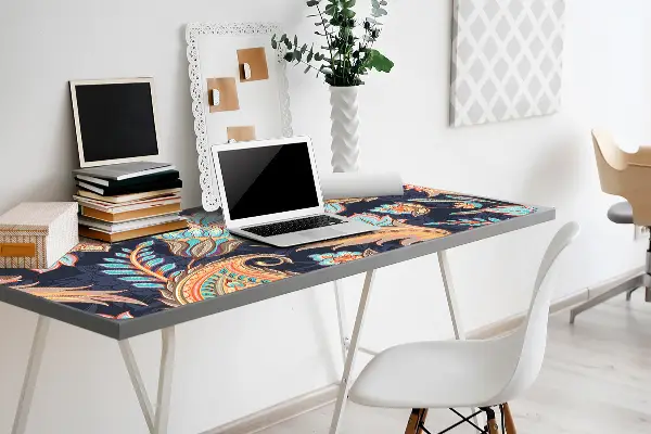 Schreibtisch Unterlegmatte Paisley
