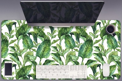Schreibtischunterlage Tropische Blätter