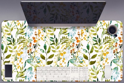 Schreibtischunterlage Boho-Blumen