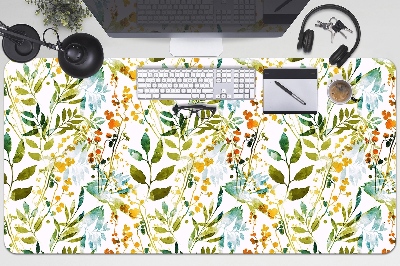 Schreibtischunterlage Boho-Blumen