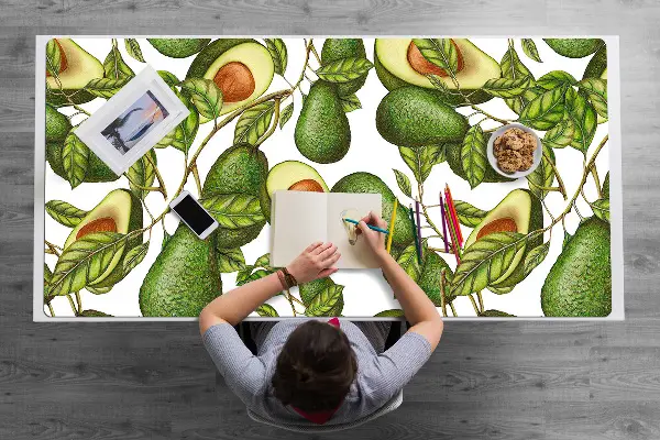 Schreibtischunterlage Eine Avocado