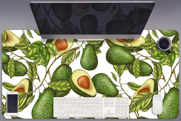 Schreibtischunterlage Eine Avocado