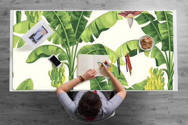 Büro-Schreibtischmatte Bananenflecken