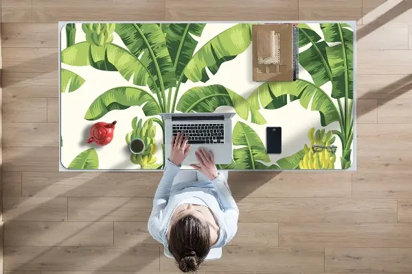 Büro-Schreibtischmatte Bananenflecken