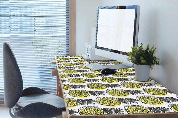 Büro-Schreibtischmatte Ananasmuster